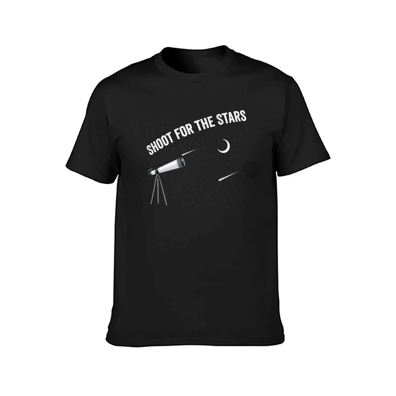 Shoot For the Stars: Cosmic Exploration T-Shirt kawaii clothes cute clothes blanks mens white t shirts