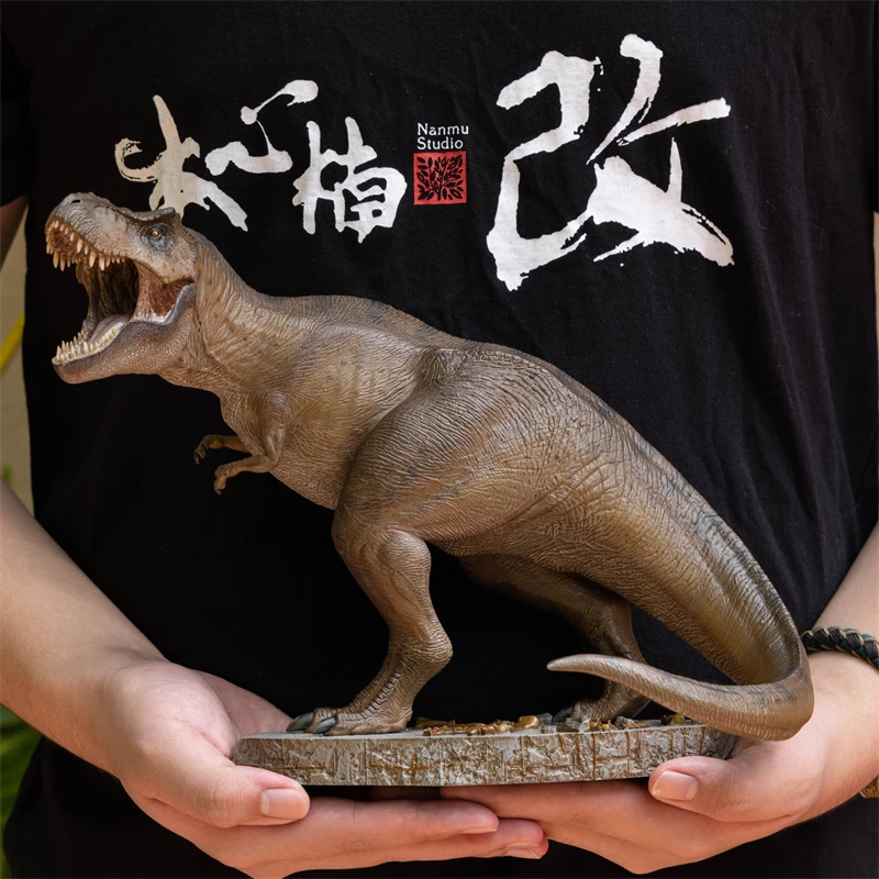 Nanmu Tyrannosaurus Alpha 2.0 Model Dinosaur Figure Female T-Rex Animal Collector GK Decoration Painted Adult Birthday Gift Toy
