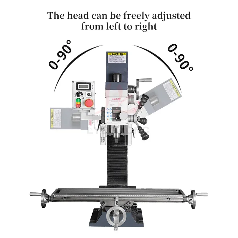 LYBGACNC Integrated Drilling and Milling Tapping Machine Tool  Metal Processing 3axis Scale Automatic Tool Changer Base Cabinet