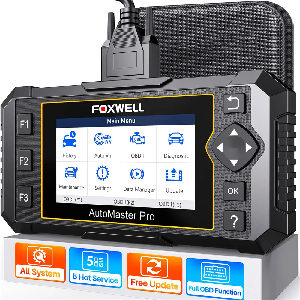 

Foxwell NT624 Elite Car OBD2 Scanner Full System Code Reader Oil EPB Reset EOBD OBD 2 Auto Scanner Car Diagnostic Tool