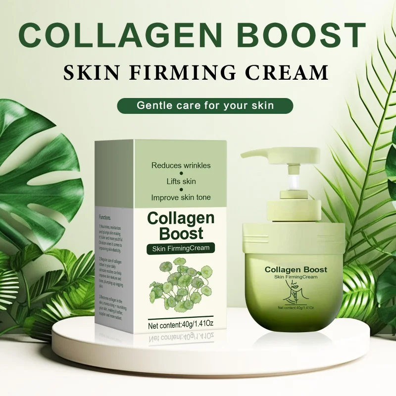 

Premium Collagen Firming Cream Provides Hydration Moisturization Tightens and Repairs Skin 40g