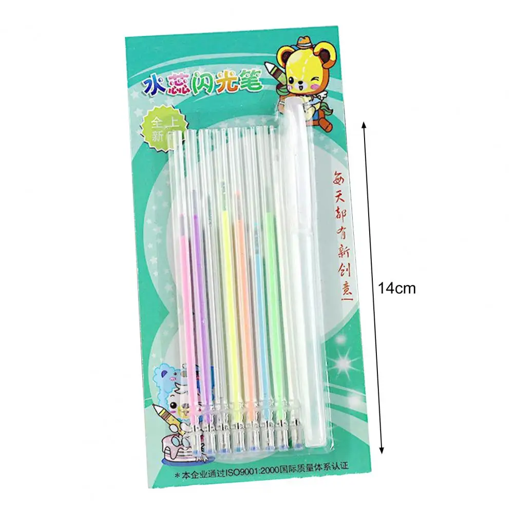 Juego de rotuladores para bocetos, marcadores de Arte de larga duración, bolígrafo de escritura suave, bolígrafo de Gel de pintura blanca, suministros para estudiantes, 1 Juego