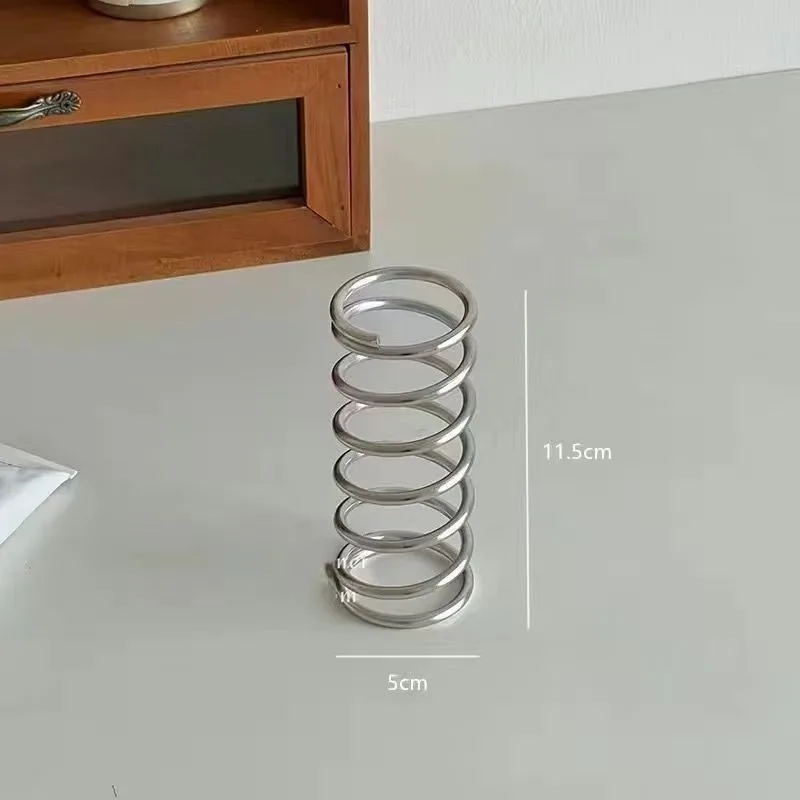 Multipurpose Stainless Steel Toothbrush Holder Toothpaste Makeup Brush Storage Rack Home Decoration Metal Accessories YSJ006