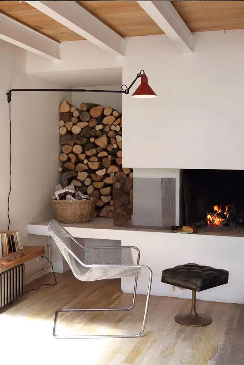 Long Arm Wall Lamp Rotatable