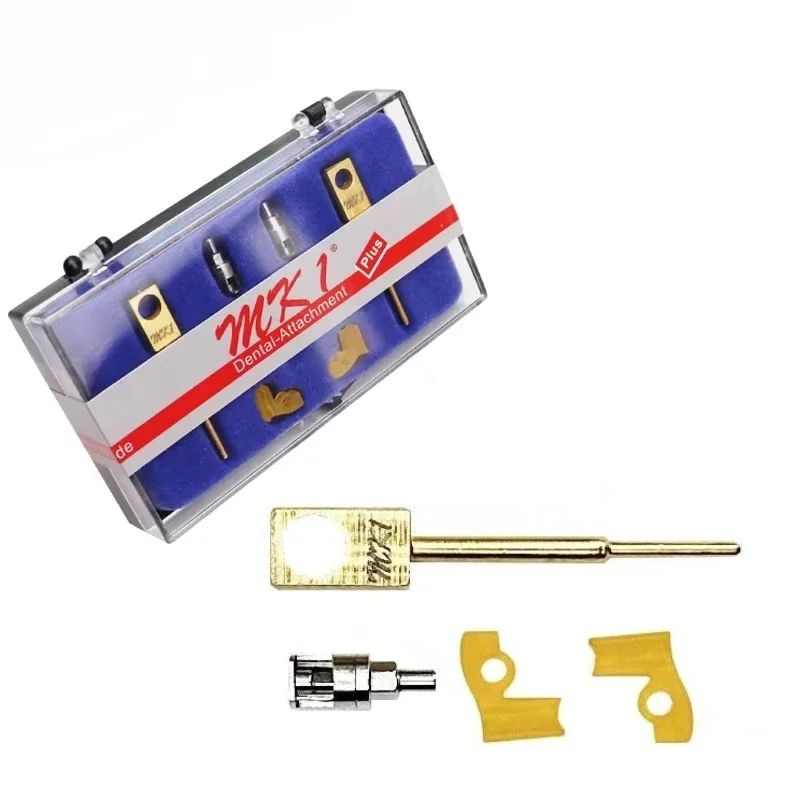 MK1 Key Dental Lab Instrument, Precision Metal Attachments, Removable Casting Accessory for Dental Technician