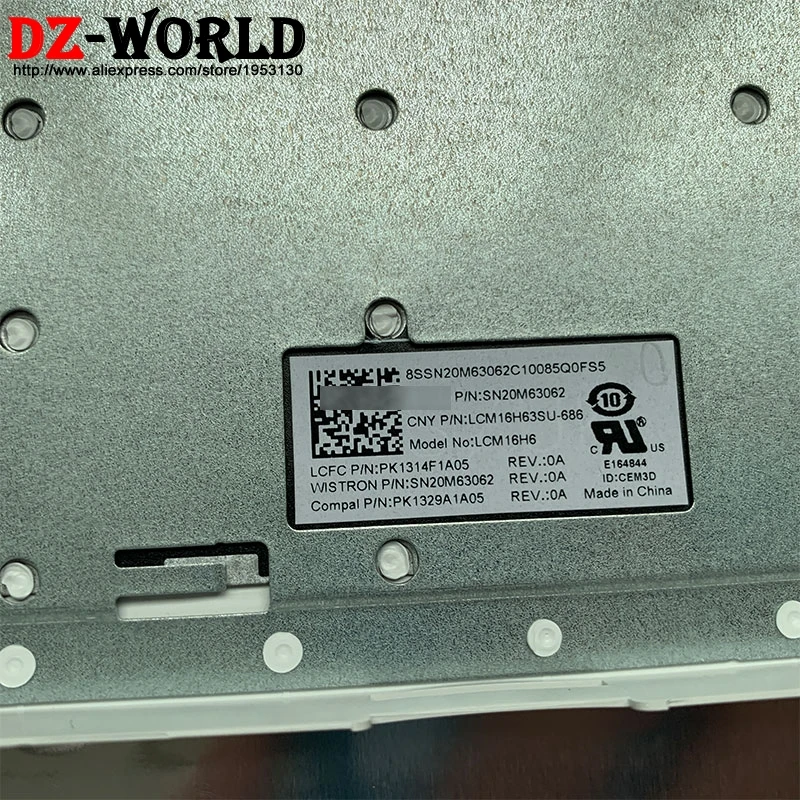غطاء علوي من Shell C مع لوحة لمس لوحة المفاتيح الروسية لأجهزة الكمبيوتر المحمول Lenovo Ideapad 320 15 ISK IKB IAP ABR AST 5CB0N86584