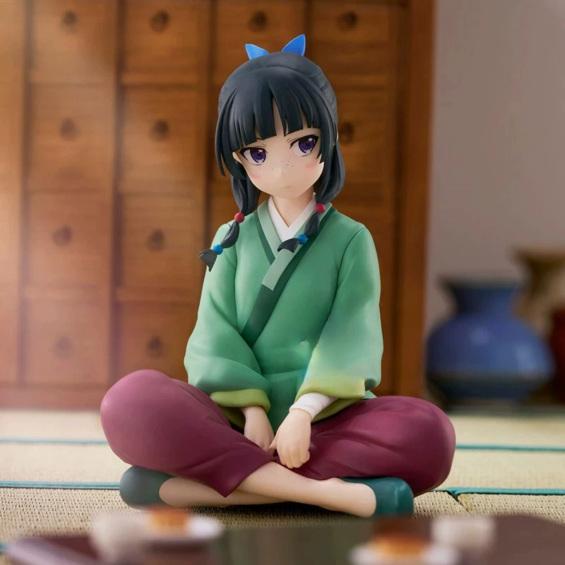 

Аутентичные новости, аптека, девушка, кошка, сидящий и плащ, серия моделей ручной работы, украшения для рабочего стола, коллекция игрушек, подарки