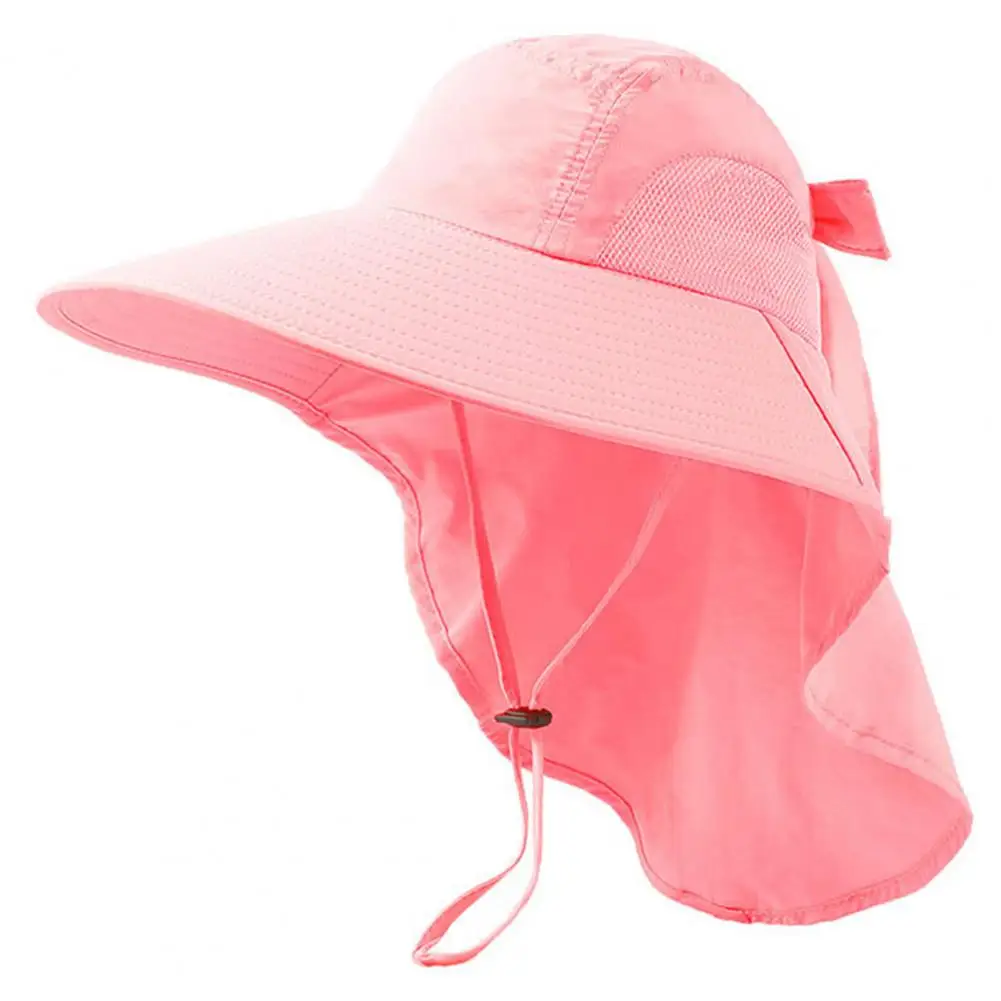 Wide Brim Sun Hat Women with Neck Flap for Outdoor Activities Upf 50+ Uv Hat for Beach