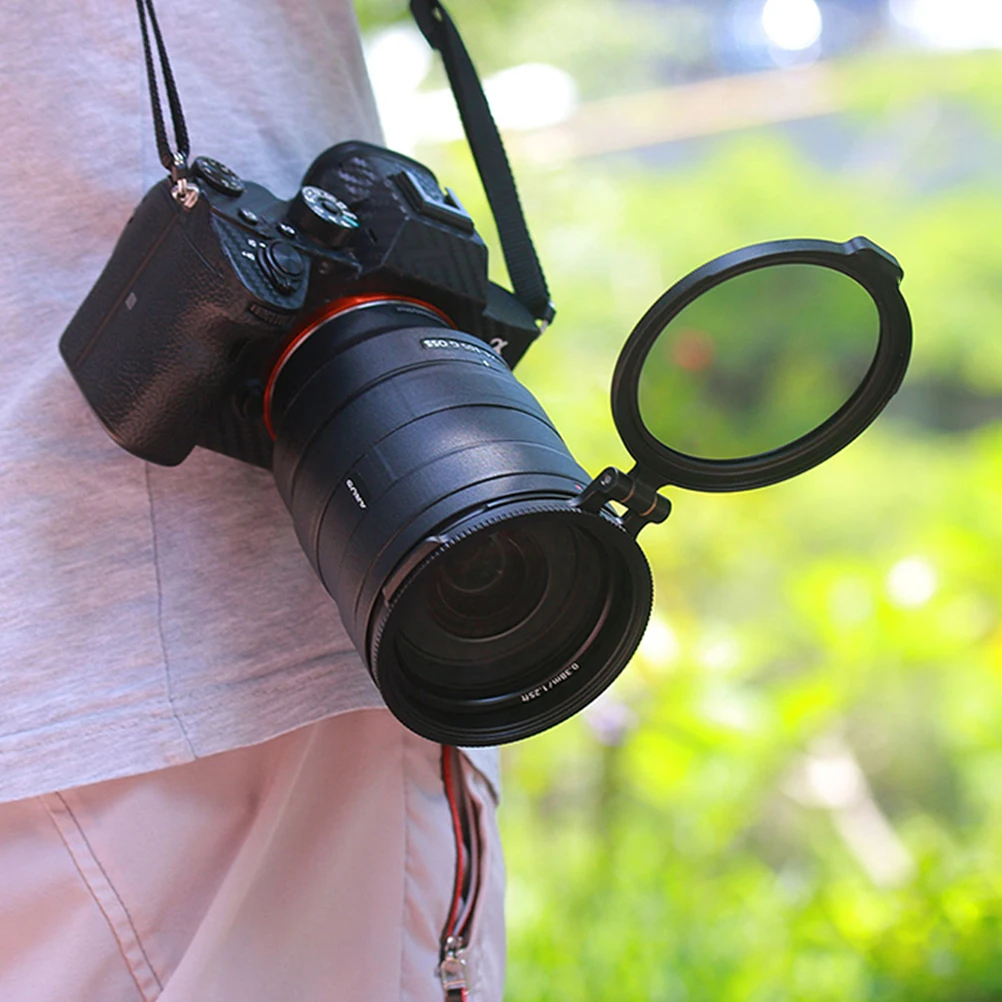 

58mm Nd Filter Ring Bracket Quick Release Holder Camera Accessory Rapid Lens Adapter Anti-Vignetting Durable Aluminium Alloy
