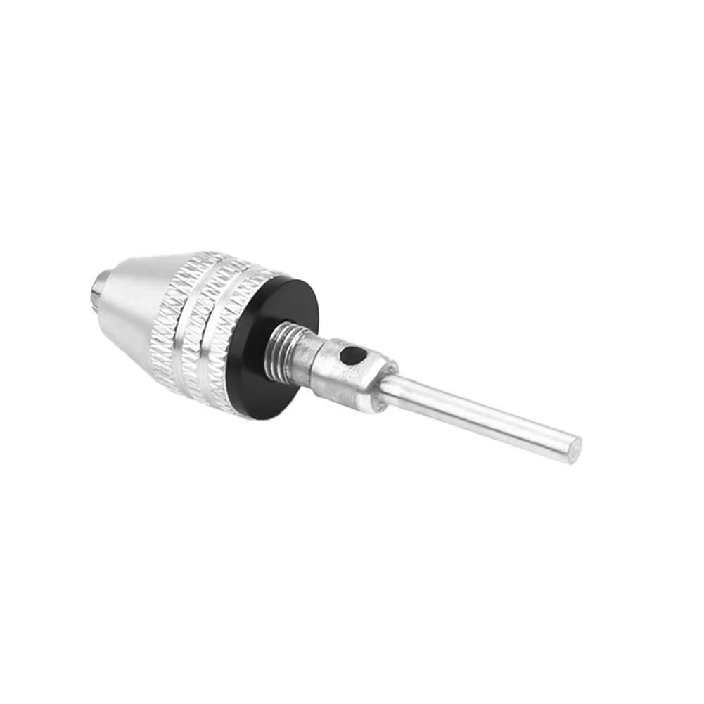 Quick Change Hex Shank Drill Chuck 6.35mm Three Jaw Self Centering Chuck Drill Keyless Drill Bit Chuck Adapter Converter Tools