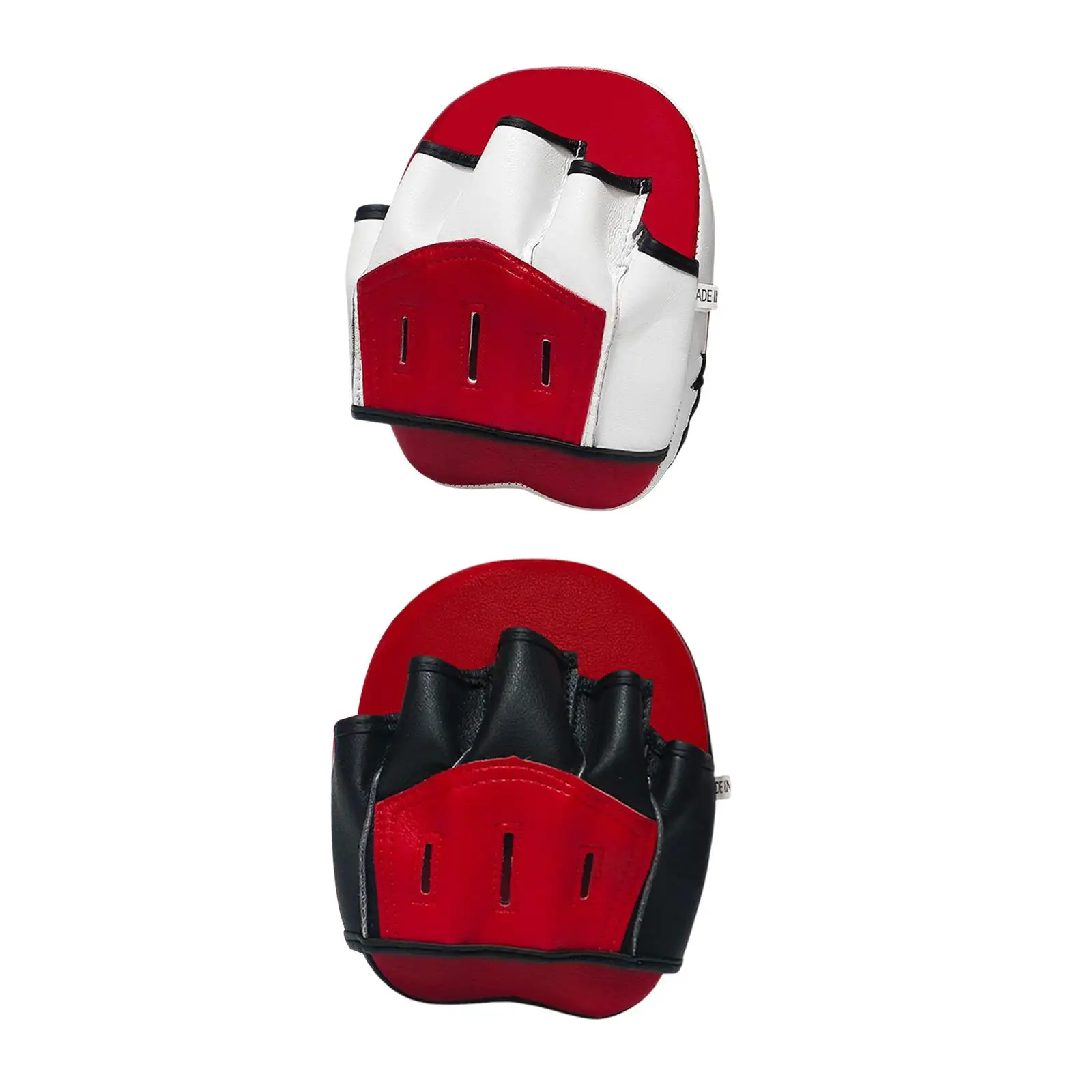 Boxing Pad Ergonomic Boxing Punching Pad อุปกรณ์ชกมวย PU หนังโค้ง Punching Mitts เป้าหมายมือสําหรับ Kickboxing Sparring