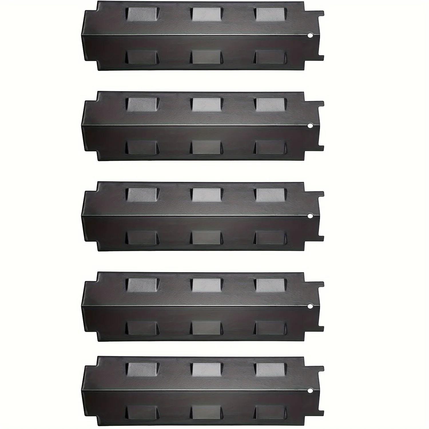 Placas de Calor para Grelhadores de 14,6 polegadas, Peças de Substituição para Grelhadores Charbroil, Nexgrill, Kenmore, Thermos, Coberturas de Queimadores de Grelhador de Porcelana para Uso Externo