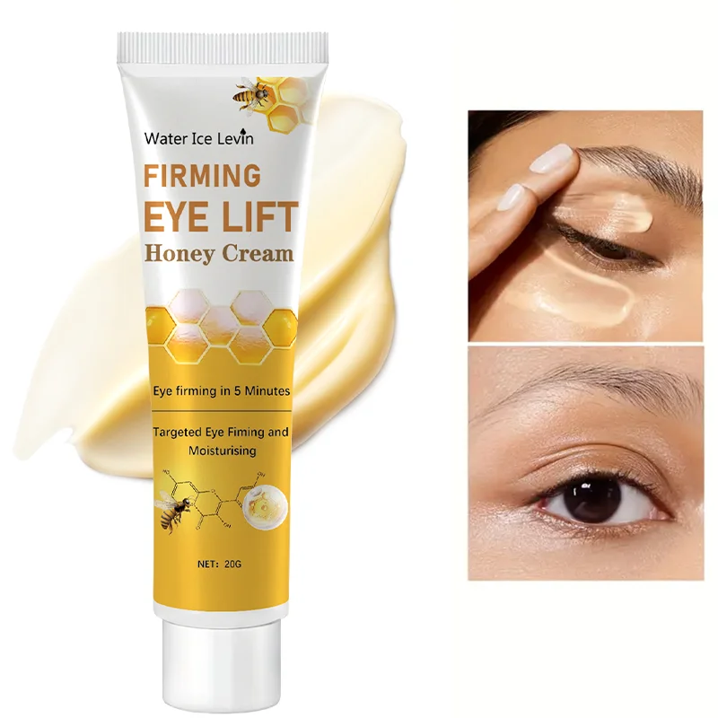 Crema para ojos con miel, aclara las ojeras, reafirmante de la piel, esencia reparadora instantánea de ojos, tratamiento de belleza para ojos