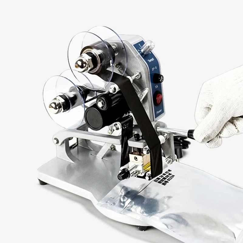 DY-8 Printing Machine Heat Transfe Date Coding Machine Printer For Printing Paper Batch Number Registration Mark Paper