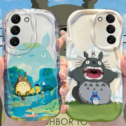 T-Totoros Case for Samsung Galaxy S24 S23 S22 S21 Ultra Plus S20 FE A73 A72 A71 A55 A54 5G A53 A52 A51 4G A50S A50 Back Cover