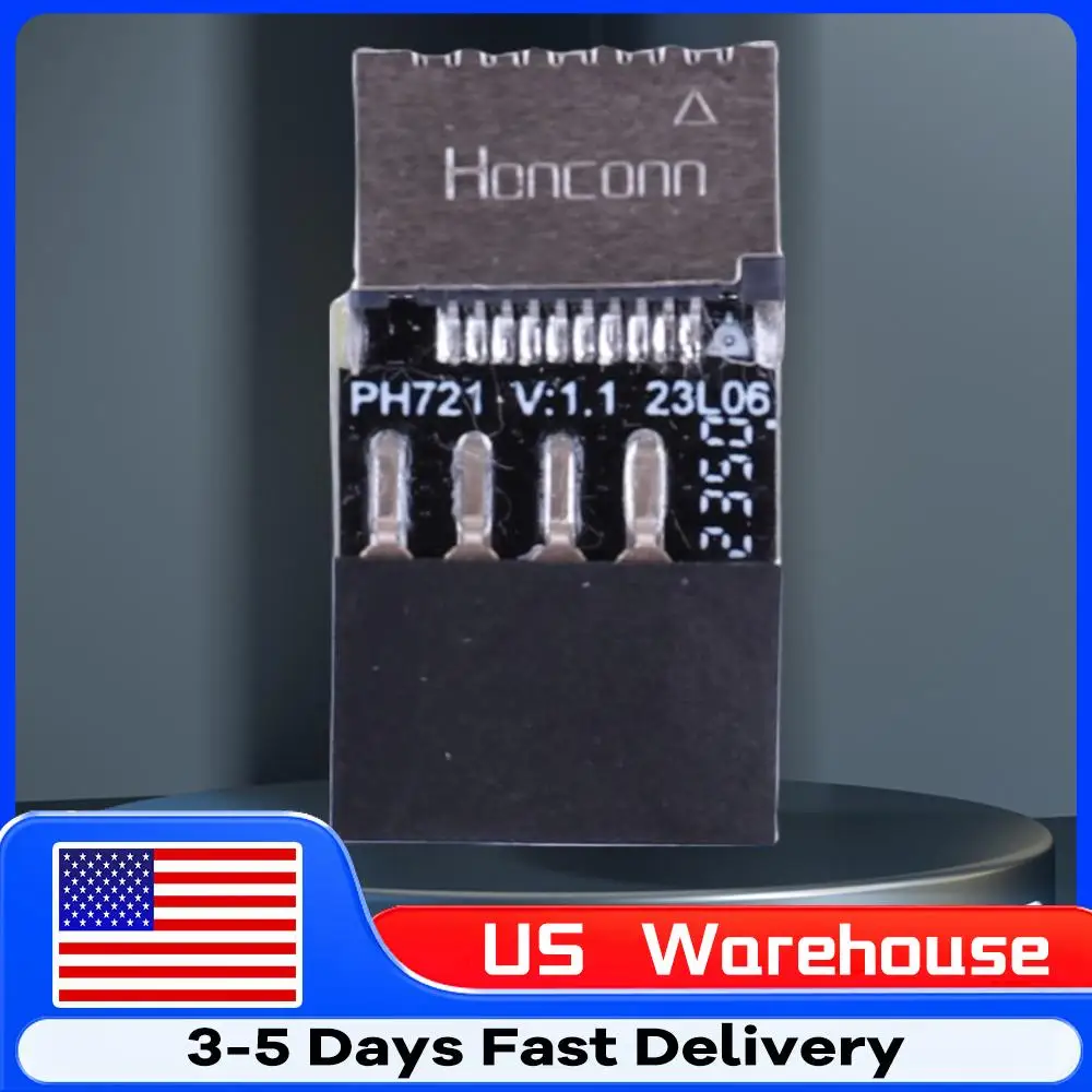 

TYPE-C Socket 9-Pin USB 2.0 Extender Card Plug and Play Motherboard USB 2.0 9Pin To Type-E Connector for OS/Windows Linux