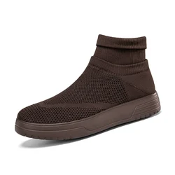 Zapatillas deportivas informales para hombre, zapatos transpirables antideslizantes de alta calidad, diseño resistente al desgaste