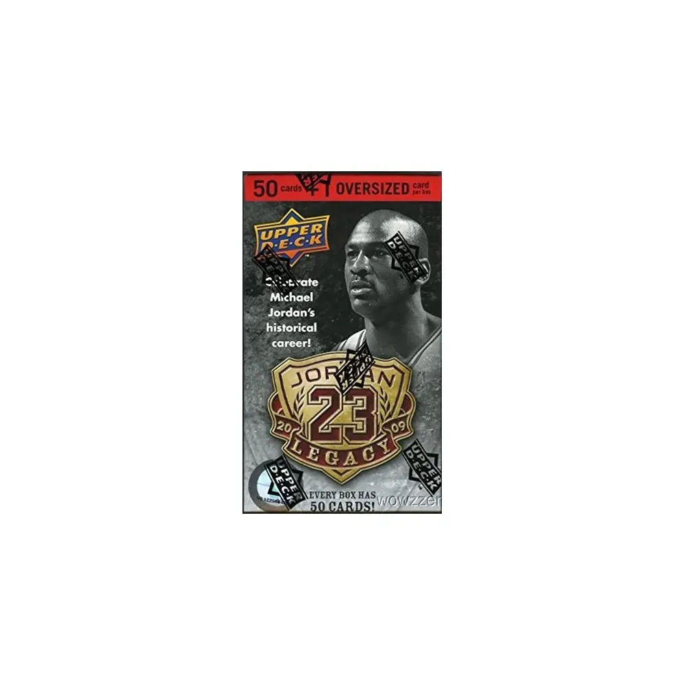 

2010 Upper Deck Michael Jordon LEGACY Factory Sealed Box Set with 50 Cards and Jumbo C Card Look for Rare 10,000 Michael Jordan