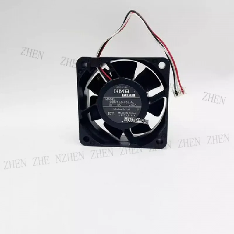 

Y 06025SS-05J-AL DC5V 0.09A 6025 6cm 3-wire cooling fan
