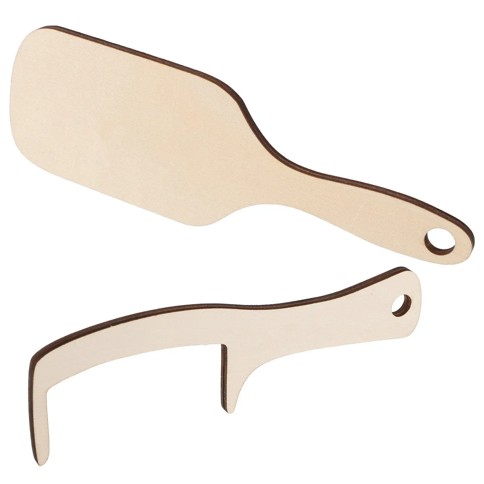 

2Pcs Bald Man Wood Comb Funny Grooming Scalp Massage Valentine's Day Present Prank Hair Loss Tool Comb for Men