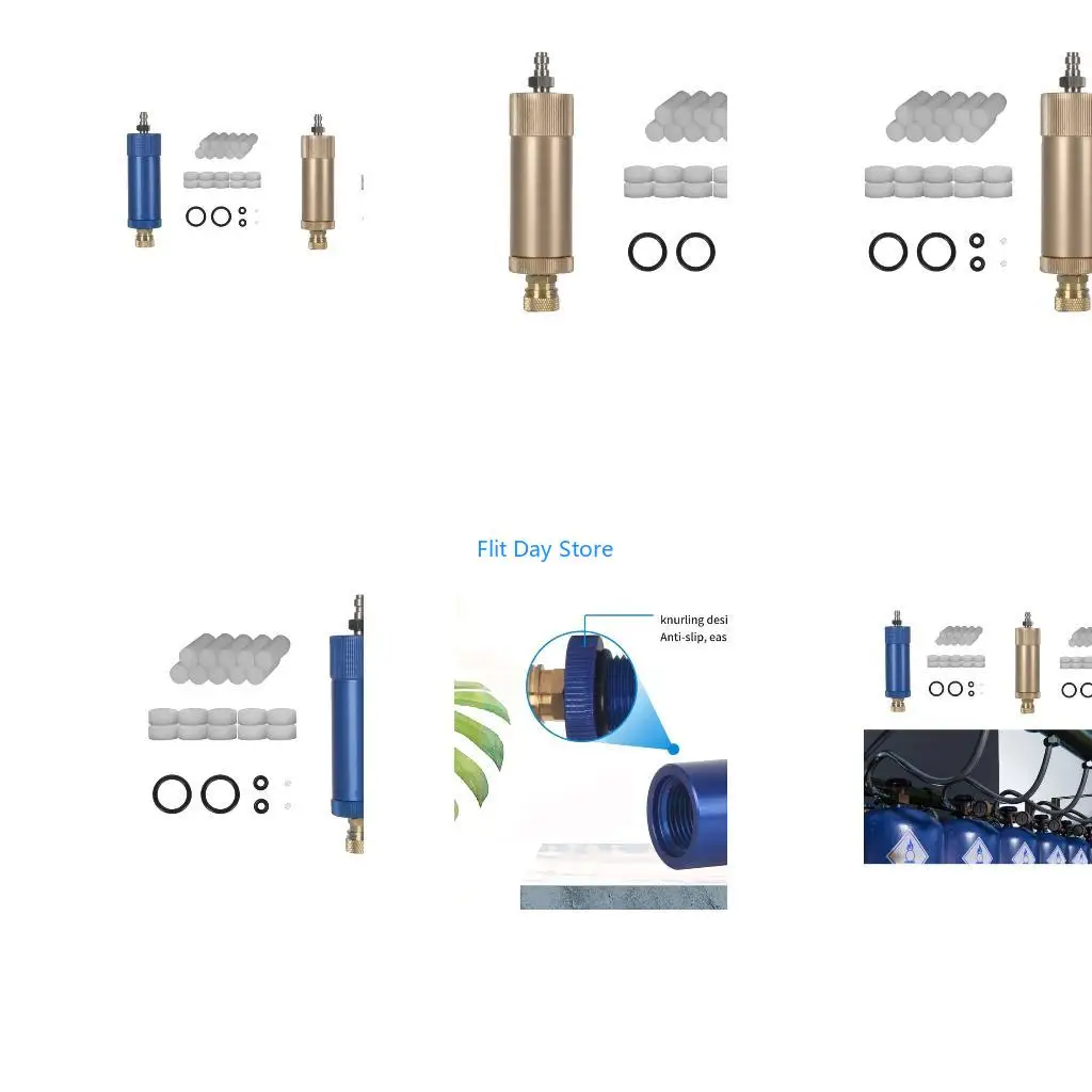 F92C Industrial Double Chamber Pressure Separators with Quick Connection Fittings 30MPa Capacity for Underwater Diving Use