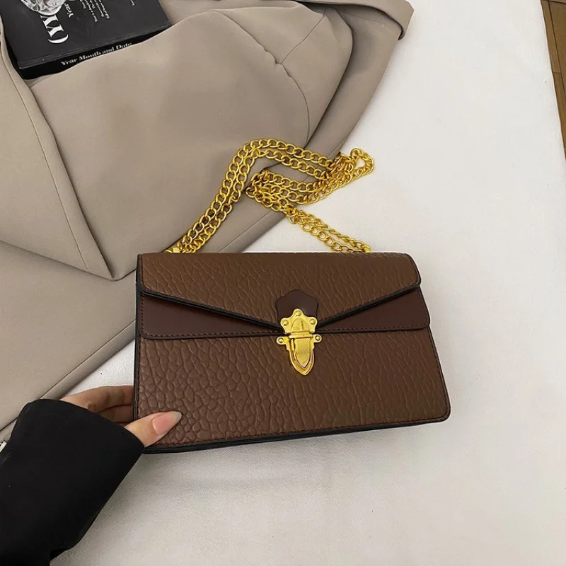 

Элегантная популярная женская кожаная сумка через плечо, классическая сумка-мессенджер из роскошного бренда, известный дизайнер для женщин