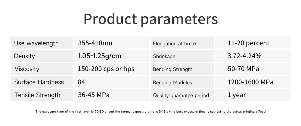 KEEPANG Wasserwaschbares 3D-Druckerharz, 5 kg/10 kg, LCD, UV-härtend, 405 nm, Standard-Photopolymerharz, ABS-ähnlich für LCD-3D-Druck – Detail 21
