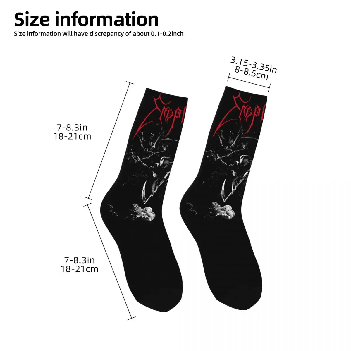 Funny Crazy Sock for Men Carpathian Forest Hip Hop Breathable Pattern Printed Crew Sock Novelty Gift