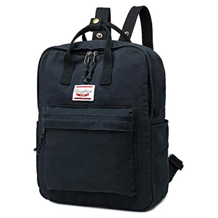 LuckyZ Small Cloth Backpacks Womens Casual Style Lightweight Canvas Backpack Book Bag Travel Daypack Handbag Purse