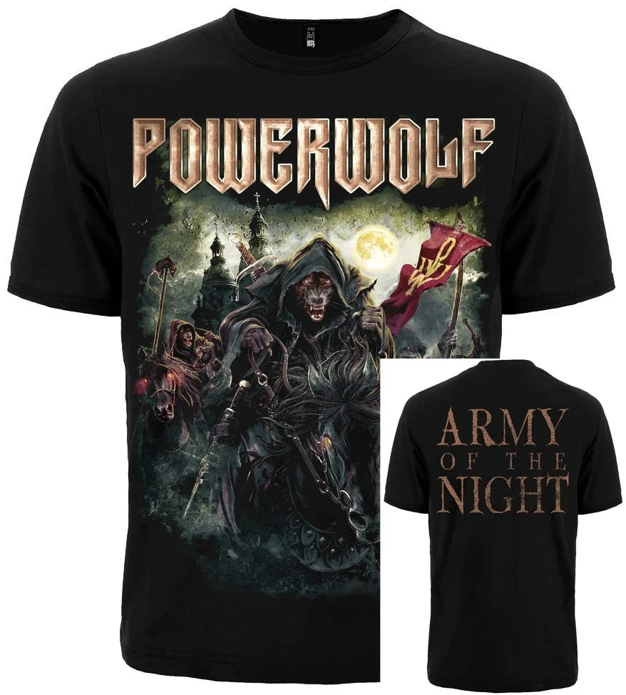 

T-shirt POWERWOLF THE METAL MASS. New.Different size. A metal nation band