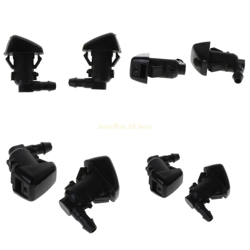 J0MA 2PCS Car Front Windshield Washer Guzzed Adapter for