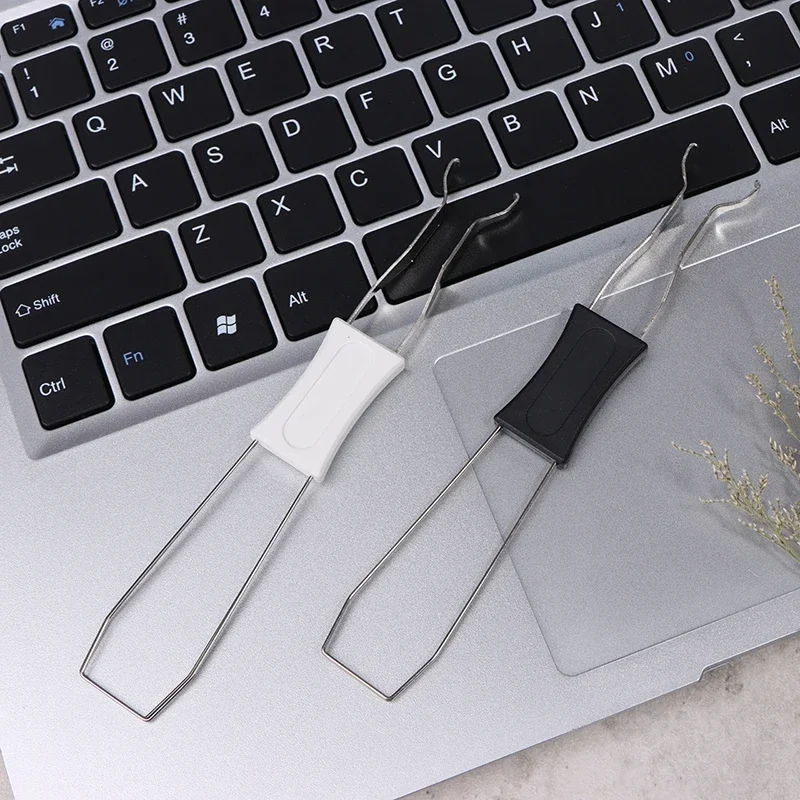 Extracteur de capuchons de touches de clavier mécanique 2 en 1, extracteur universel d'arbre de capuchons de touches, extracteur de boutons, accessoire de clavier