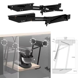 Furniture hidden lifting bracket hardware accessories coffee table cabinet functional parts