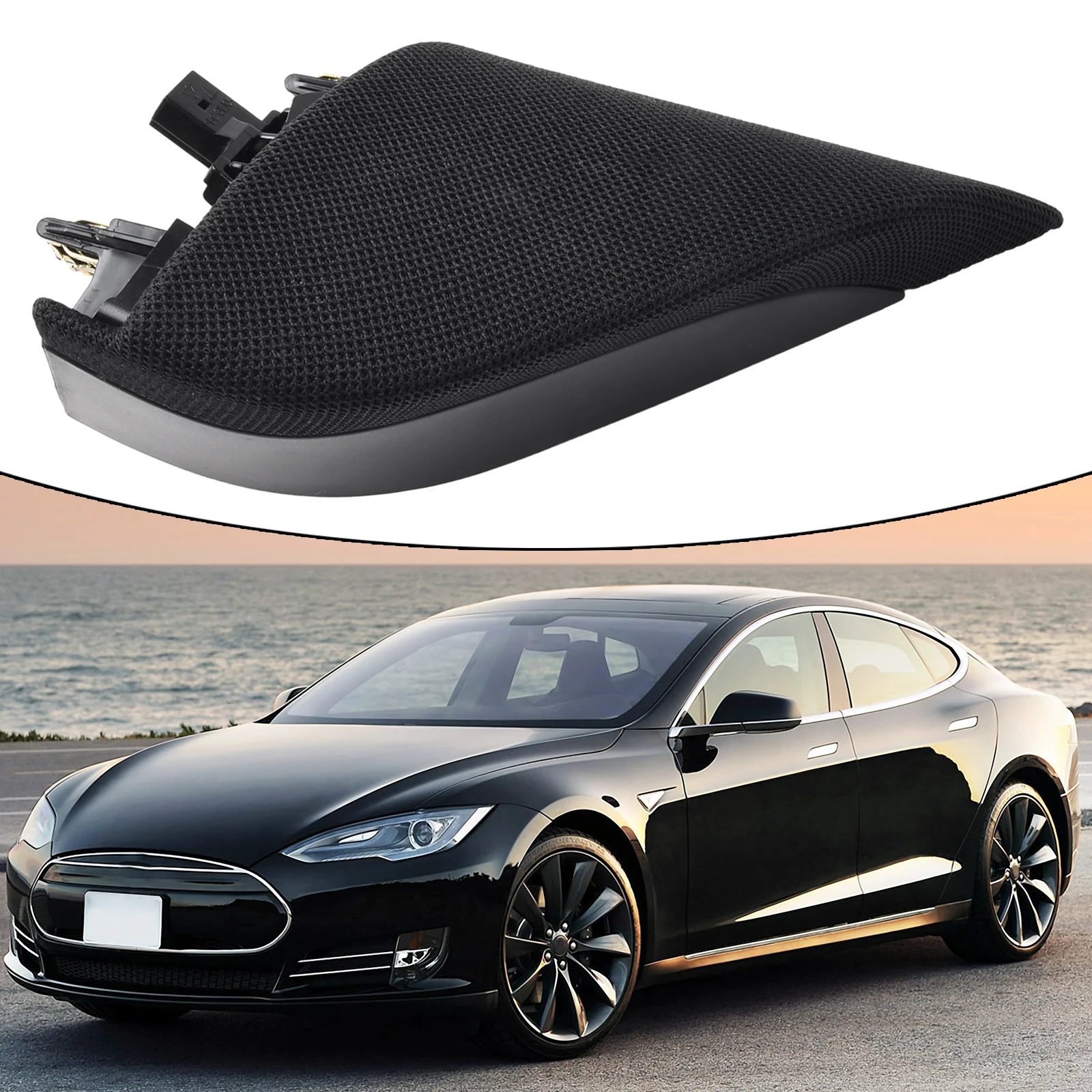 Part Speaker Cover ABS Plastic Accessories Cover For Tesla Model 3 2017-2023 Front OEM Practical Tweeter Speaker
