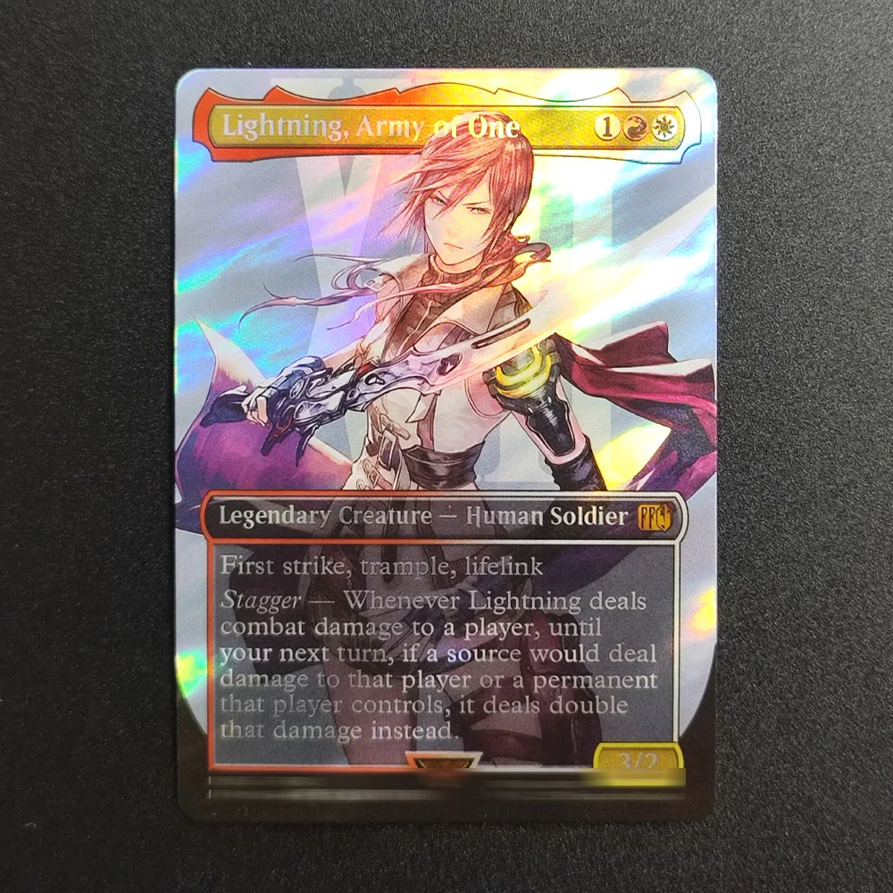 Carte da Gioco Proxy TCG Magic FIN FIC Sephiroth, Fabled SOLDIER Cloud, Mercenario di Midgar Yuna, Carta da Collezione Hope of Spira