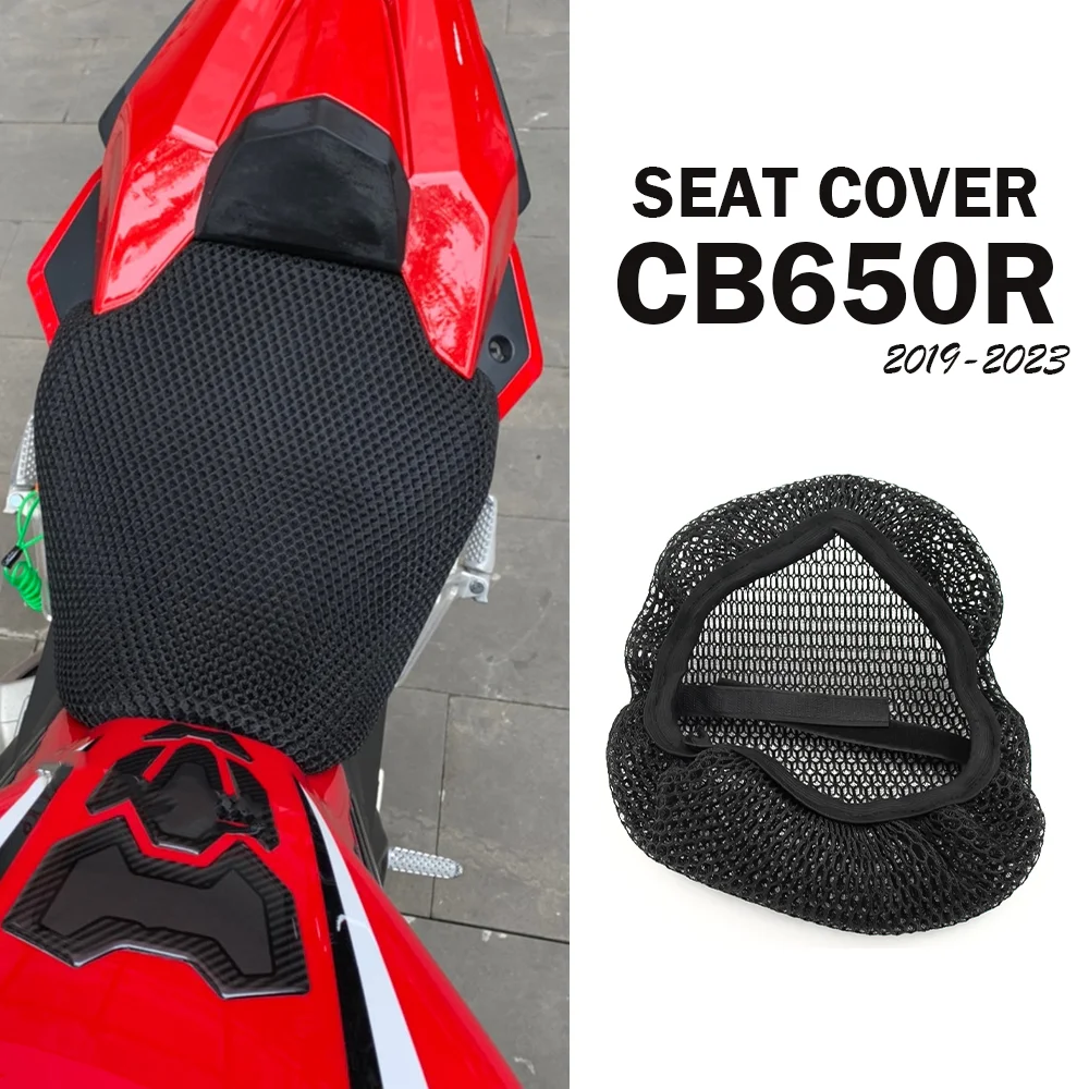 

CBR650R CB650R Accessories 3D Mesh Seat Cover Motorcycle Seat Protection Cushion for Honda CBR 650R CB 650 R 2019 - 2023