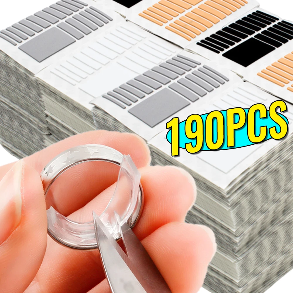 

Силиконовые невидимые прозрачные кольца разных размеров, регулятор размера, свободные кольца, редуктор, размер кольца, подходит для любых колец, ювелирных инструментов