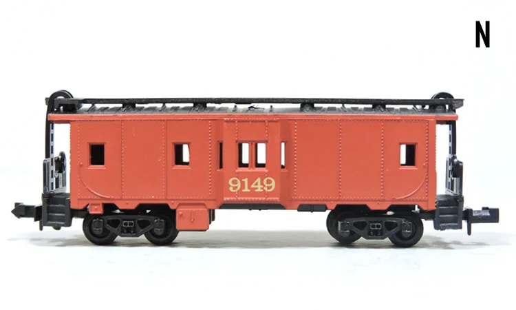 American New Special Price Die-casting Plastic N Ratio 1/160 Train Model Caboose Transfer Captain Special Car Toys For Children