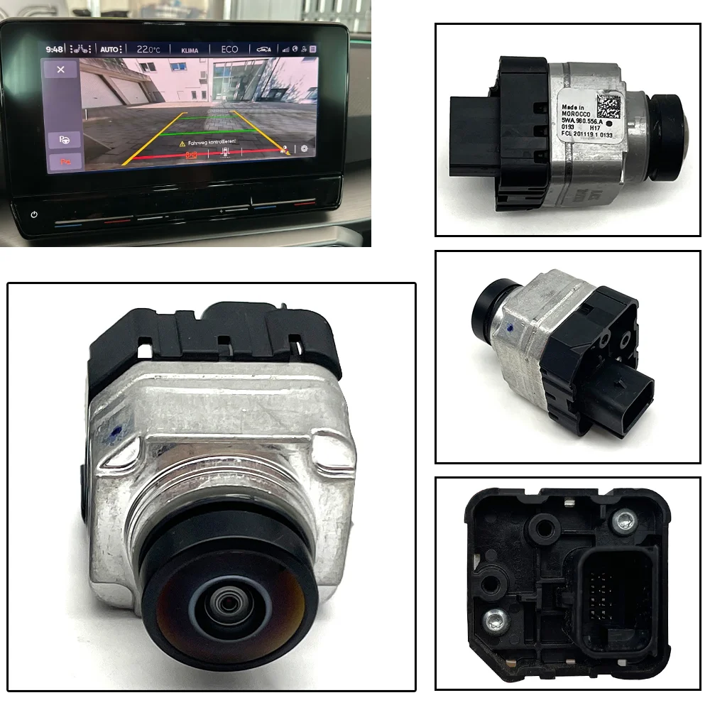 

For Audi Seat Skoda VW Golf 8 MK8 Skoda Octavia Seat Leon 360 Camera Rear View Camera 5WA980556A 5WA980556B 5WA980556C 5WA980556