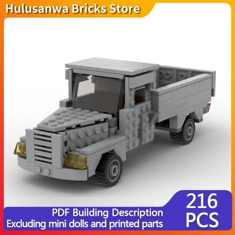 

S3000 Модель грузовика немецкой армии времен Второй мировой войны MOC Строительные кирпичи Военное оборудование Модульные технологии Подарки Праздник Сборка Детский игрушечный костюм