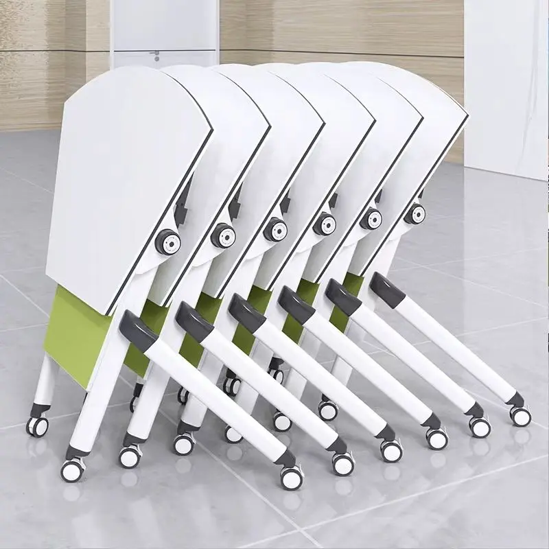 

Training Table Conference Table and Chair Folding Model Can Be Combined and Moved to Splice Long Strip Small Office Desk