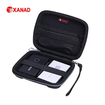 XANAD EVA Hard Case para Samsung T7 Touch SSD Caixa protetora 2 em 1 para Samsung T7 Touch Storage Bag (somente capa)