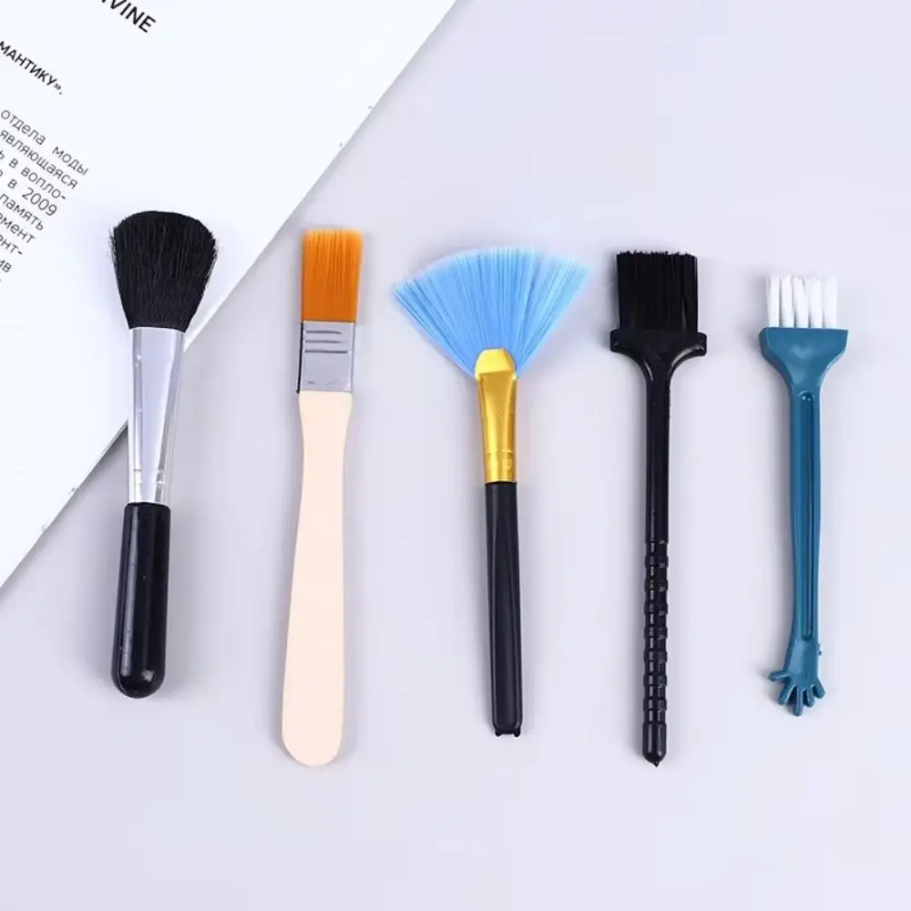 5/6/9/10Pcs Portable Keyboard Cleaning Brush Kit Dust Removal Professional Mini Cleaning Brush Kit Practical Handheld