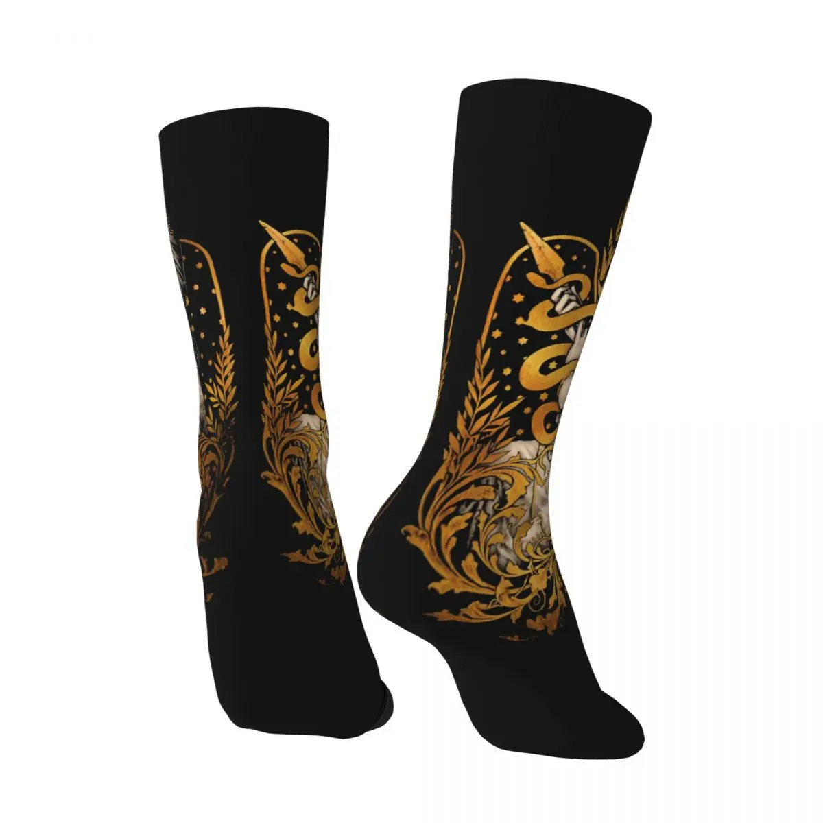 Hip Hop Retro Pallas Athena Crazy Men's compression Socks Unisex Ancient Greek Goddess Harajuku Seamless Printed Funny Crew Sock