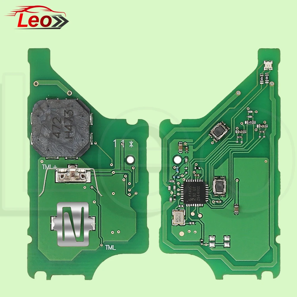 Leo Upgraded motorcycle modification key 433MHz ID:47CHIP For Honda Motorcycle K77 K1Z key ADV SH 150 Forza 300 PCX150 Card