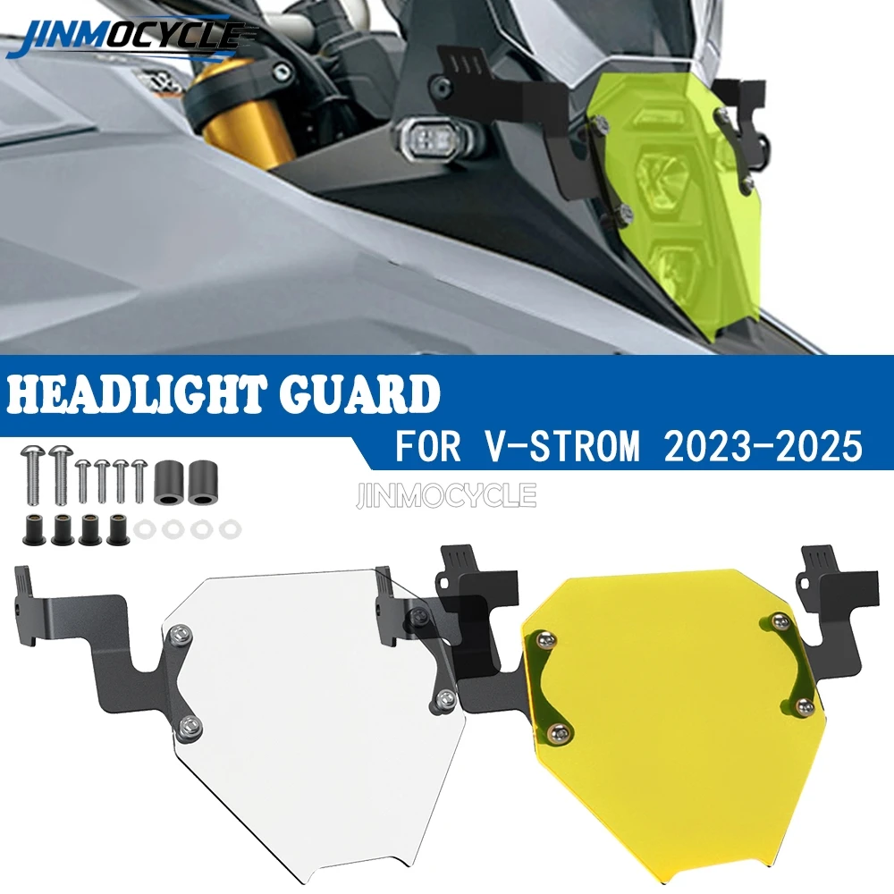 

For SUZUKI V-STROM 800 DE 800DE 2022-2024 2025 2023 2026 Front Headlight Grille Guard Cover Protector Decorative headlamp Net