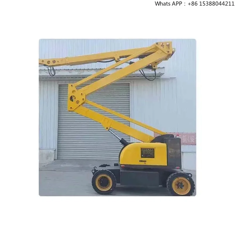 Haokun 14m 21m Telescopic Articulated Boom Lift Hydraulic Manlift / Aerial Work Platform