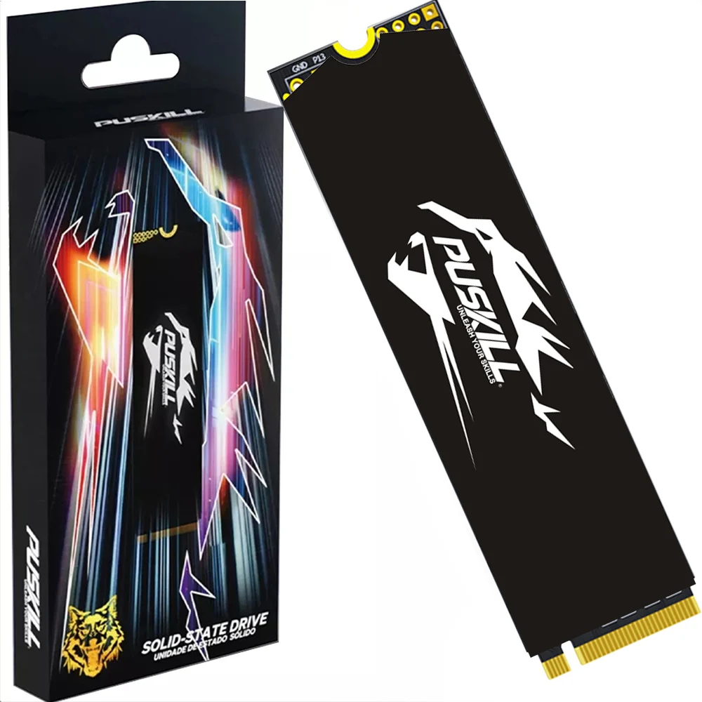PUSKILL SSD M.2 NVMe 1 تيرا بايت 512 جيجا بايت 256 جيجا بايت 128 جيجا بايت PCIe M2 2280 قرص صلب داخلي قرص الحالة الصلبة لأجهزة الكمبيوتر المحمول المكتبية #1