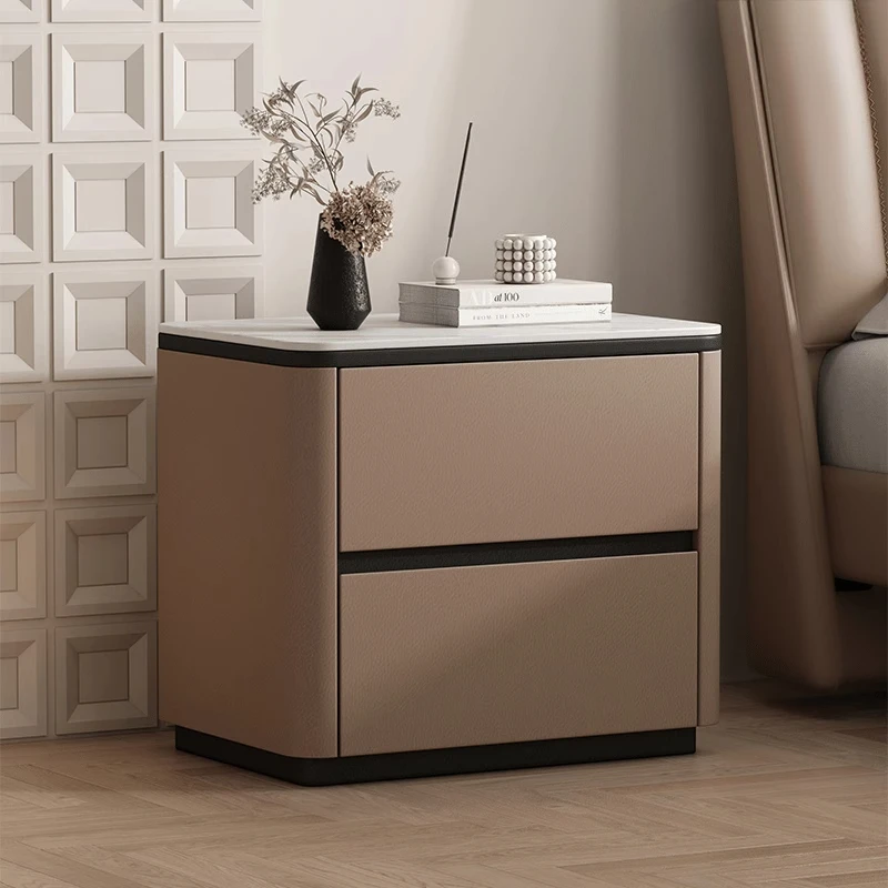 

Low Organizer Bedside Table Bedroom Mobile Cabinets Drawers Luxury Storage Nightstand Librero Mesa De Cabeceira Trendy Furniture