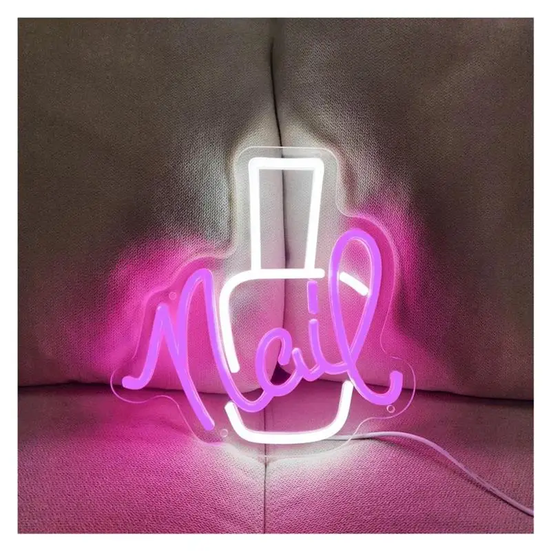 nails-neon-sign-manicure-light-usb-powered-for-bedroom-beauty-salon-nails-shop-girl-room-decor-258cmx26cm